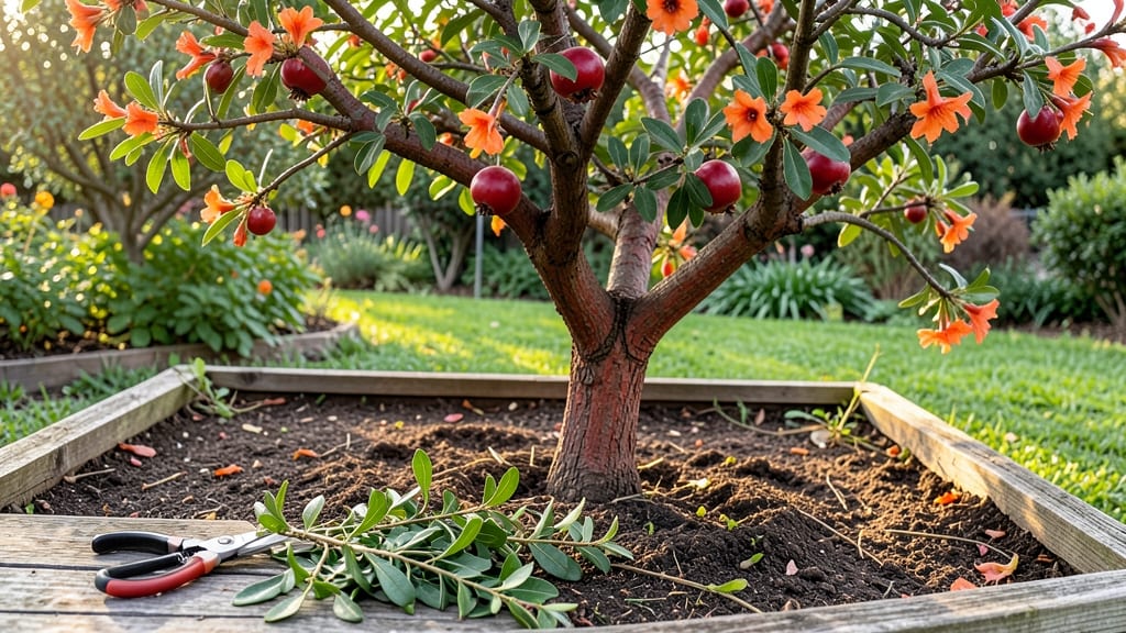 How to Prune Pomegranate Trees: Year-Round Guide for Bountiful Fruit