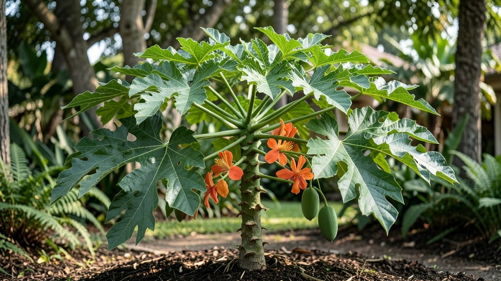 Papaya Tree Blooms: Year-Round Fruit Secrets for Pacific Northwest Growers