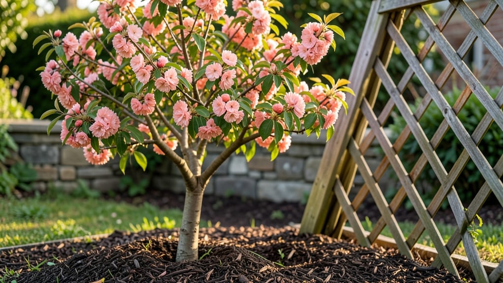 Peach Colored Flowering Tree: Frost-Resilient Pruning for Pacific Northwest Beauty