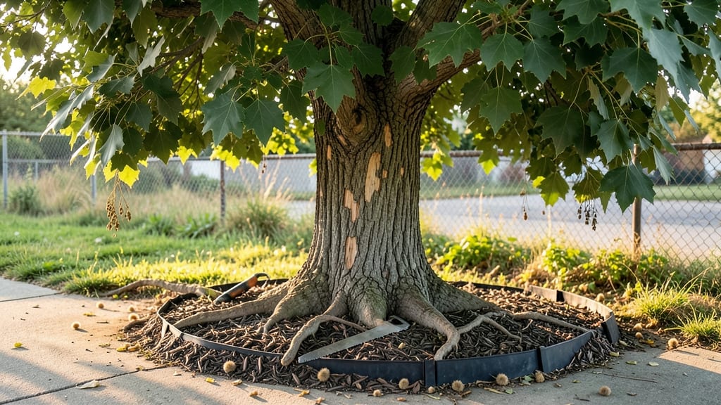 Stop Neighbor Tree Roots: Physical Barriers That Work Without Harming Trees
