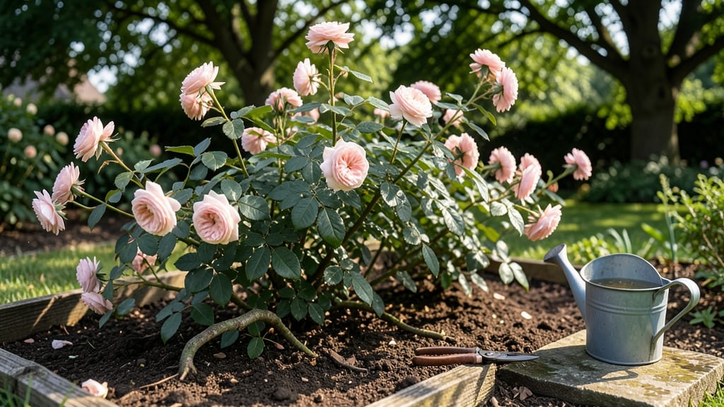 English Rose Tree: Late-Winter Pruning for Pacific Northwest Frost Survival