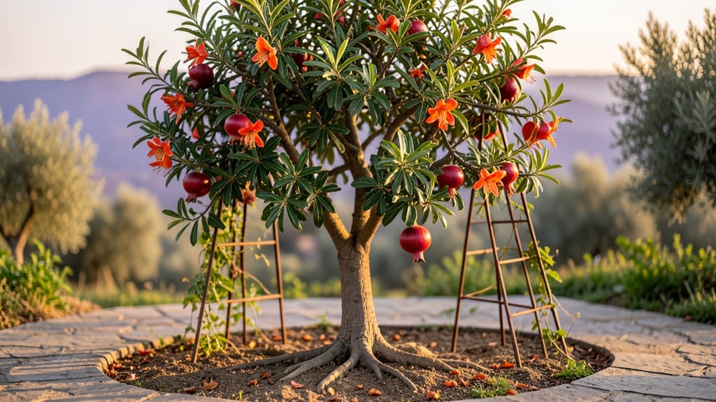 Pomegranate Trees in Arizona: Heat-Resistant Varieties for Year-Round Harvests
