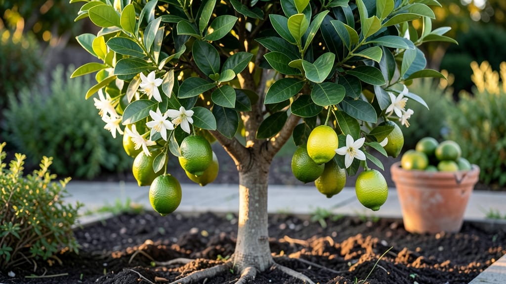 Persian Lime Tree Pruning: Year-Round Canopy Care for Cold-Climate Fruitfulness