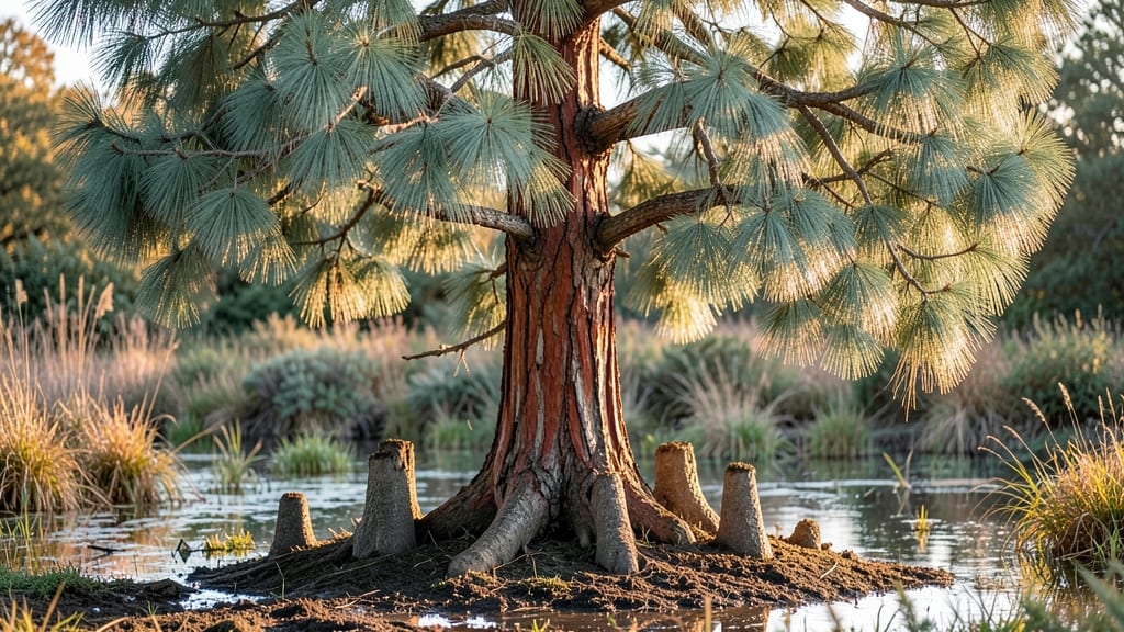 Bald Cypress Tree Images: Year-Round Elegance With Feathery Foliage